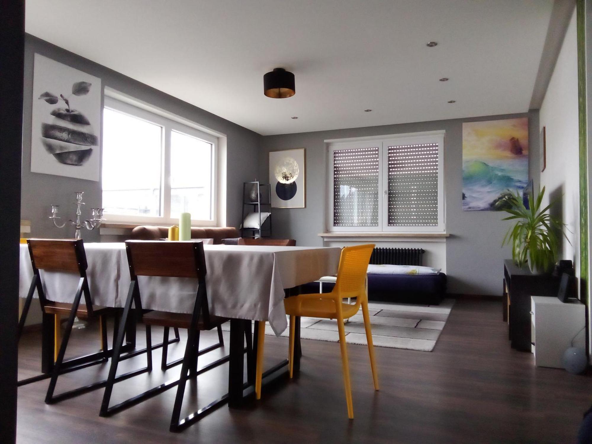 Apartments - Geraeumige 95 Qm Mit Balkon Augsburg Dış mekan fotoğraf